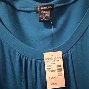 Maurices Scoop Neck Work Shirt- NWT